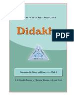 Didakhe - July - August, 2015