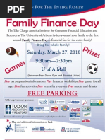 U of a Family Finance Day Flyer-1
