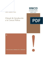 62978818 Manuamanual de introduccion a la ciencia political de Introduccion a La Ciencia Politica