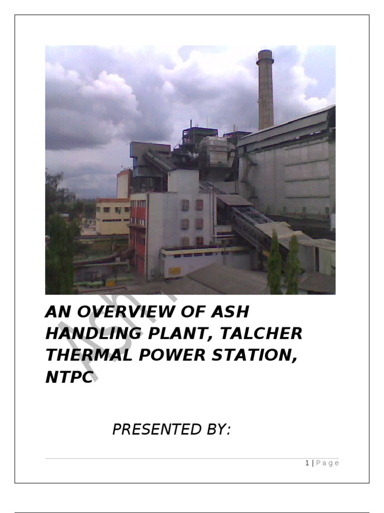 Overview of Ash Handling Systems | PDF | Energy And Resource | Nature