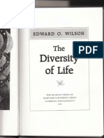 EO Wilson From the Diversity of Life