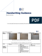 Handwriting Guidance: To Ensure High Quality Handwriting and An Understanding of The National Standard
