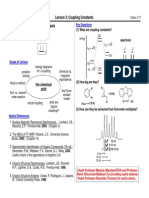 RMN Coupling Constants