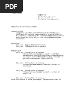 Modern Cv