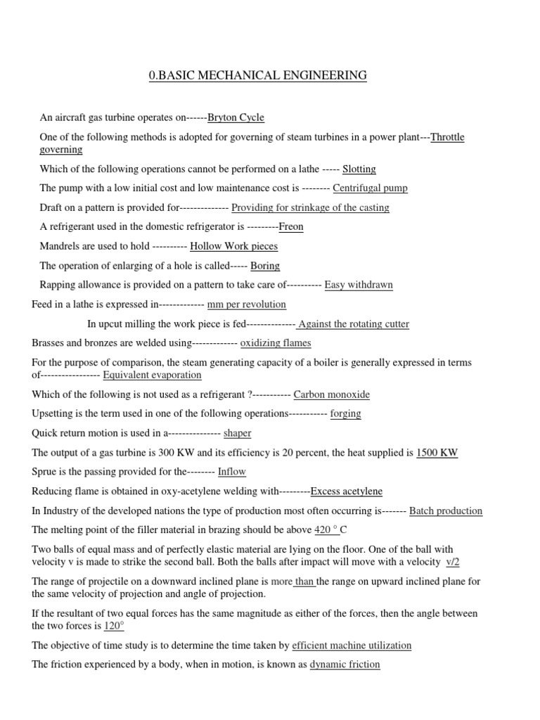 Mechanical Engineering Basics | PDF | Bending | Beam (Structure)