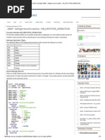 An SAP Consultant - ABAP - Infotype Record Creation - HR - INFOTYPE - OPERATION