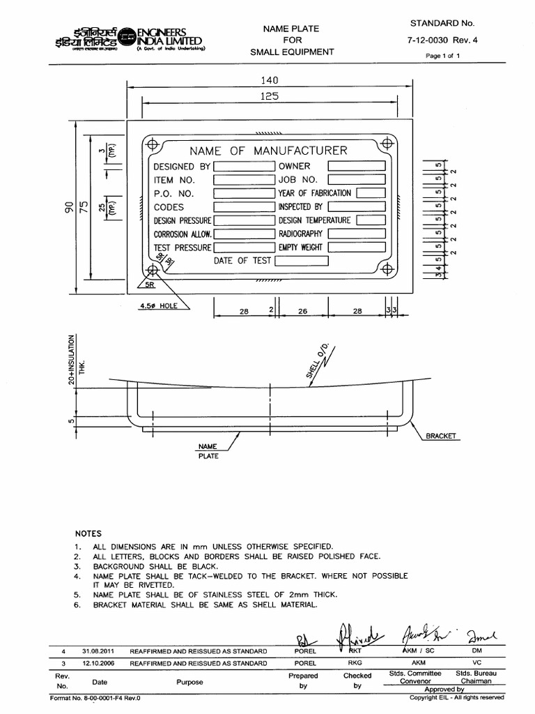 IS, I I I: Name of Manufacturer | PDF | Technology & Engineering