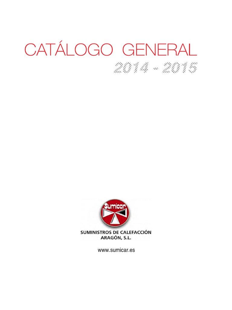 Catalogo SUMICAR, PDF, Caldera