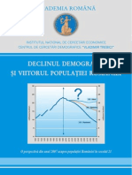 Declinul Demografic - V. Trebici