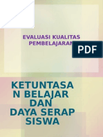 Ketuntasan Belajar