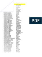 Codigos Estudiante Pregrado 2015 I