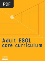 Adult Esol Core Curriculum v1