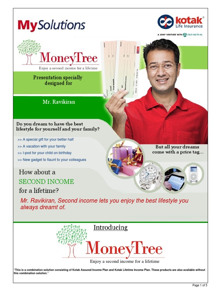 Money Tree | PDF | Annuity (American) | Annuity (European)