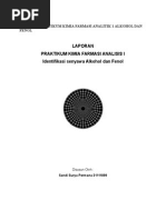 Download LAPORAN PRAKTIKUM KIMIA FARMASI ANALITIK 1 ALKOHOL DAN FENOLdocx by islami nurani SN283209130 doc pdf