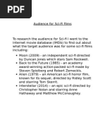 Download Audience for Sci-fi Films by Anonymous OnSh5bJq4i SN283209134 doc pdf
