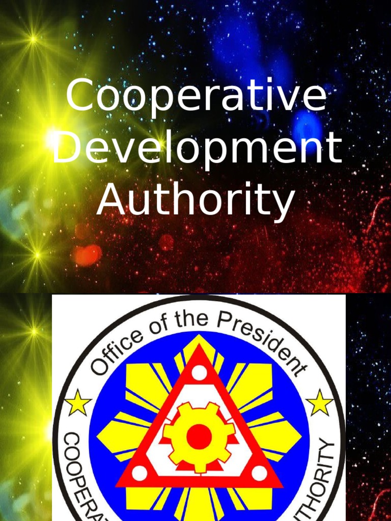 Cooperative Development Authority of The Philippines Cooperative