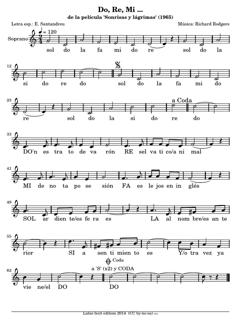 Soprano Do Re Mi | PDF | Arte, image size:768x1024