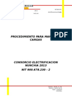 Procedimiento Para Manejo de Cargas No. 1