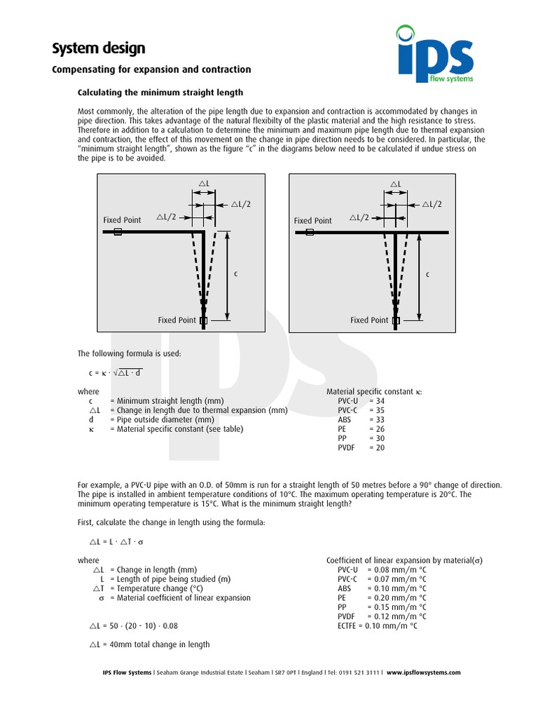 Expansion Loop 1 | PDF | Thermal Expansion | Pipe (Fluid Conveyance)