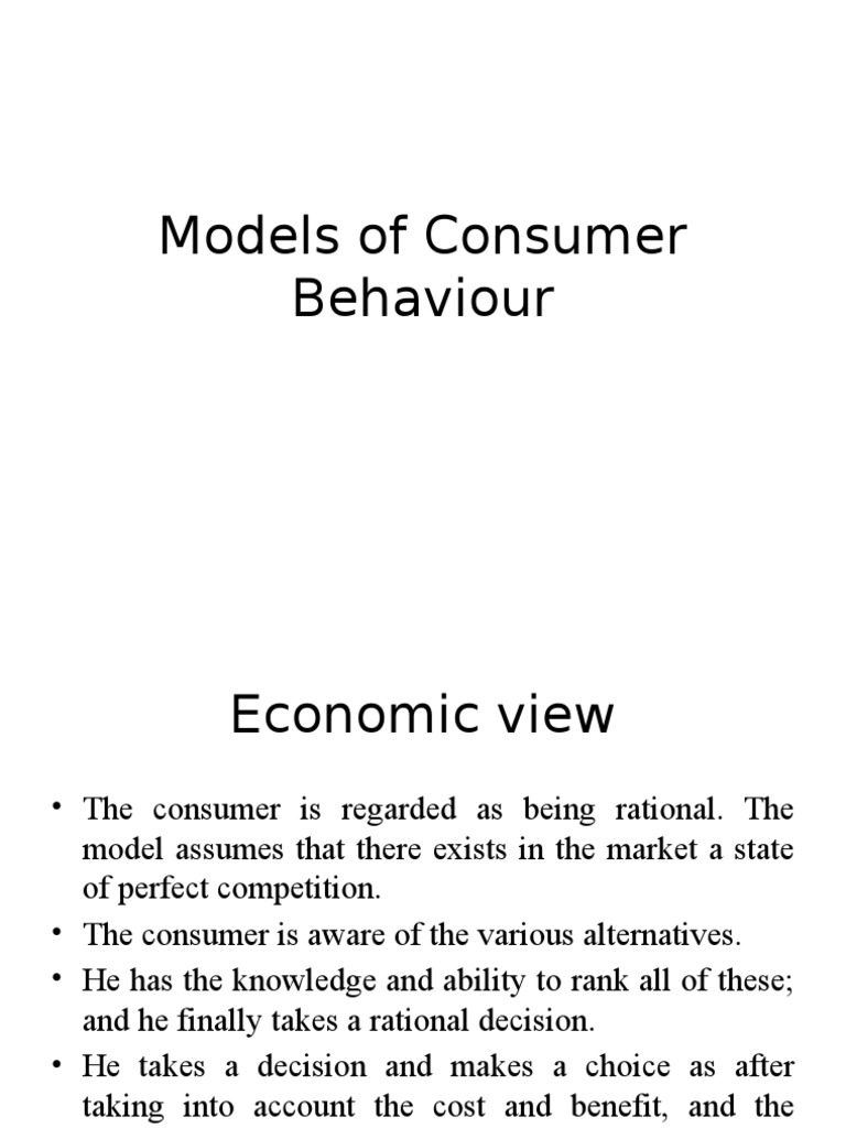 CB - 3 Consumer Behaviour | PDF | Behavior | Consumer Behaviour