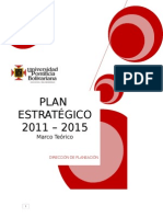 Marco - Teórico Plan Estrategico 2011-2015