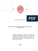 O Pacto de Nao Concorrencia No Direito Do Trabalho