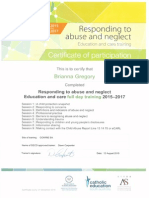 Responding To Abuse and Neglect 2015