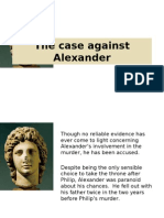 The Case Against Alexander