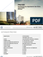 Presentasi Proyek Ciputra World Soho & Apartement