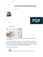 Access Excel Spreadsheets in Visual Basic 6