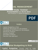 Financial Management: Self Study - Seminar Presentation