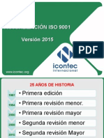 Actualización ISO 9001:2015