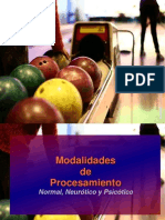 Modalidades De Procesamiento                      