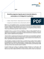 Beneficia Programa Impulso para La Inserción Laboral A Autoempleo en La Delegación Cuauhtémoc