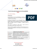 Test de Descubrimiento de La Personalidad Disc PDF