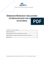 DDHH y Relaciones Internacionales Con Guinea Ecuatorial PDF