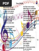 Letra da canção sou a escola