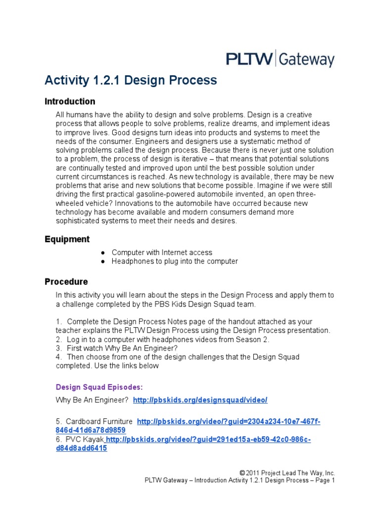 1 2 1 Adesignprocessjesseh Andannabelled | PDF | Prototype | Design