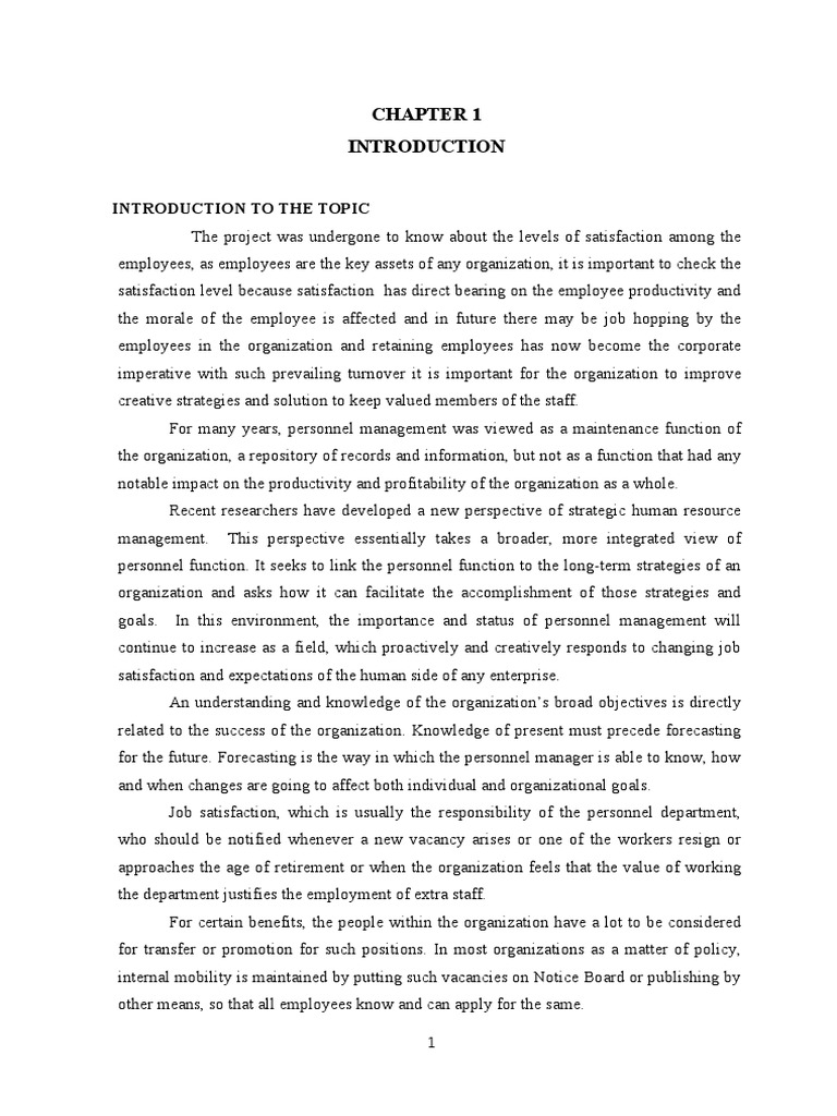 Employee Job Satisfaction Analysis | PDF | Job Satisfaction | Contentment