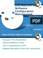 Introduction to Software Configuration Management