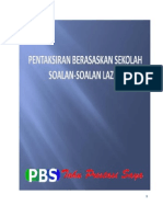 PBS (Tahu Prestasi Saya)