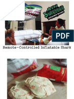 Remote-Controlled Inflatable Shark