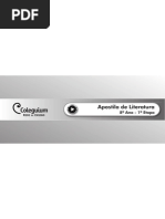 Apostila Literatura 8-¦ ano F2 - 1-¬ etapa 2015
