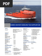 Anchor Handling Tug Supplier 200 DS