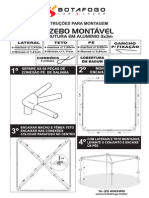 Manual - Gazebo Montável Botafogo