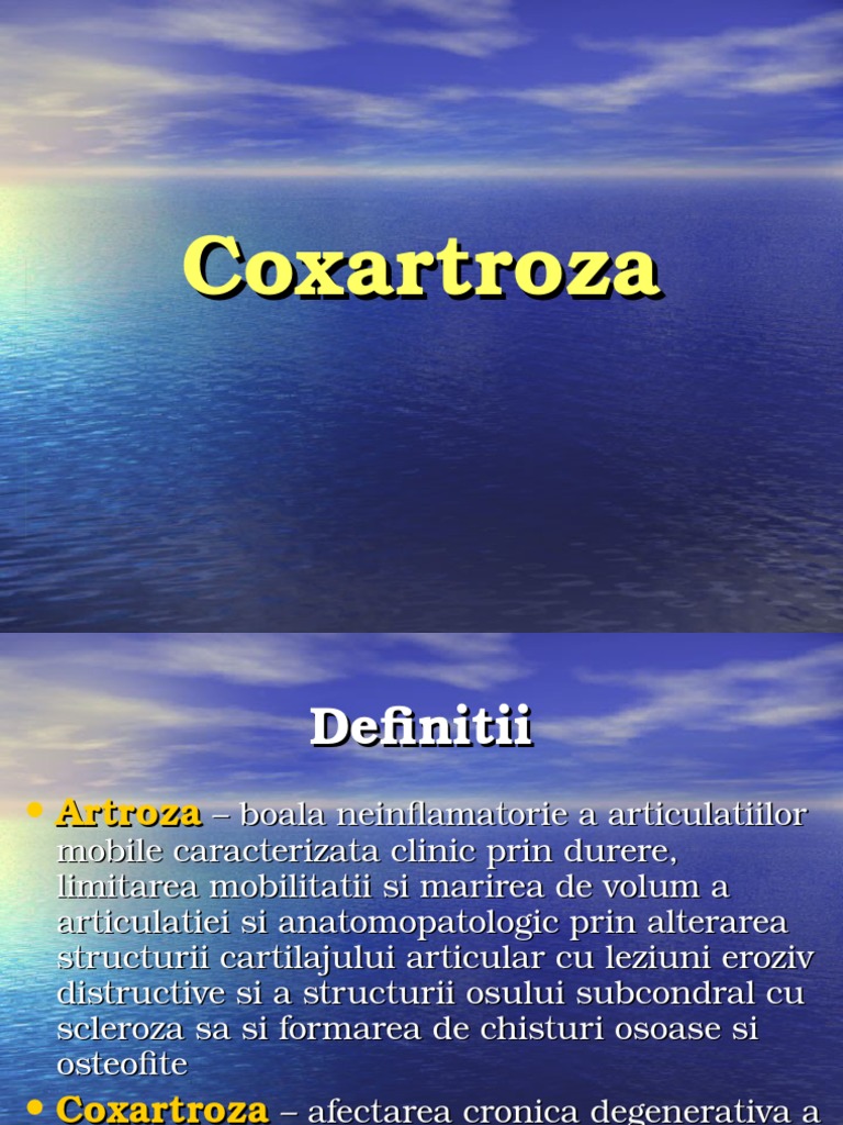 coxartroza ppt