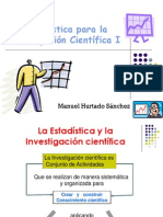 Estadistica para La Investigacion Cientifica I Mhs