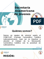 Secretaria Latinoamericana de Jovenes 2015.Presentation Plan Latinoamericano