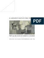 Il mondo nuovo del diritto. Per gli 80 anni di Sabino Cassese