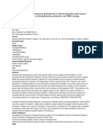 Abnormal Auditory Sensory Gating